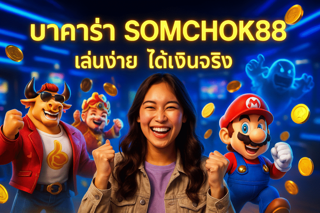 บาคาร่า SOMCHOK88 เล่นง่าย ได้เงินจริง