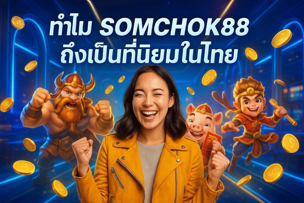 ทำไม SOMCHOK88 ถึงเป็นที่นิยมในไทย