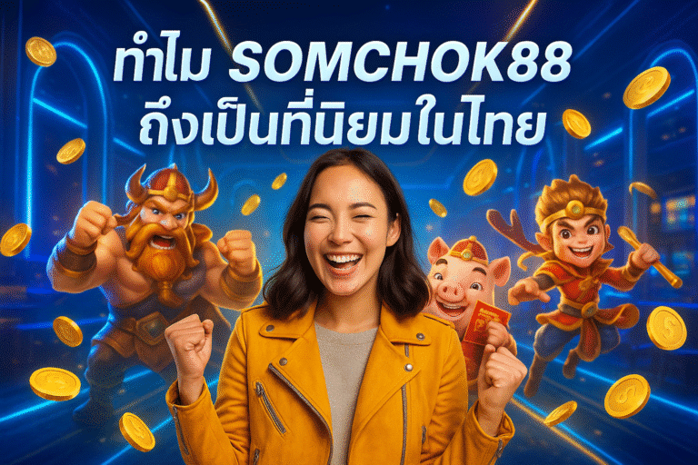 ทำไม SOMCHOK88 ถึงเป็นที่นิยมในไทย