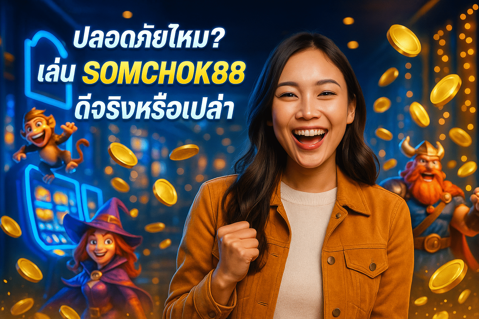 ปลอดภัยไหม? เล่น SOMCHOK88 ดีจริงหรือเปล่า