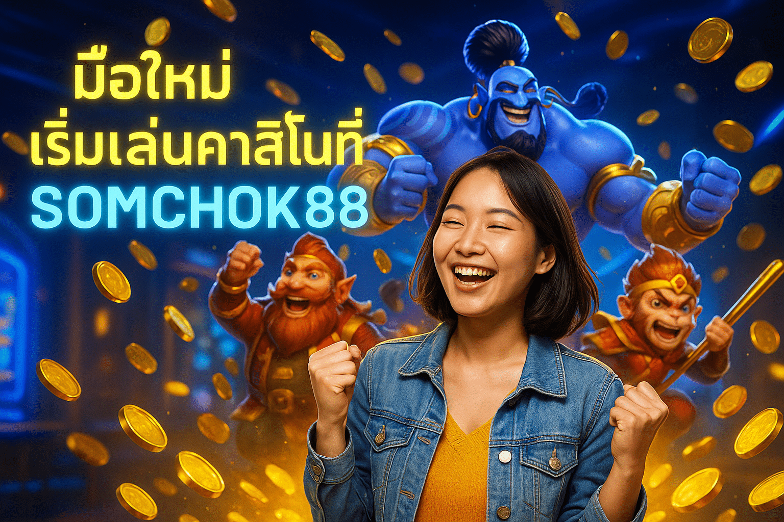 มือใหม่เริ่มเล่นคาสิโนที่ SOMCHOK88