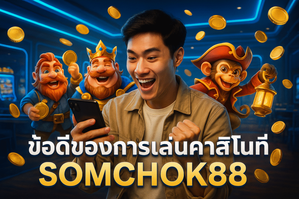 ข้อดีของการเล่นคาสิโนที่ SOMCHOK88
